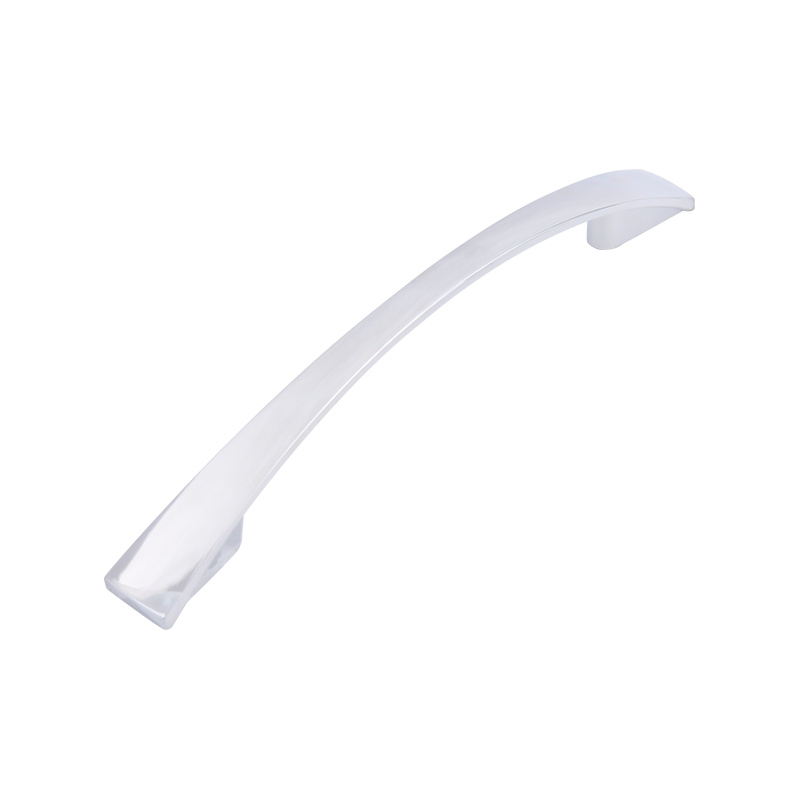 5368 Modern Minimalist Parlak Nikel Çekmece Dolap Kapı Kolu